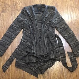 Jack by BB Dakota belted drape jacket